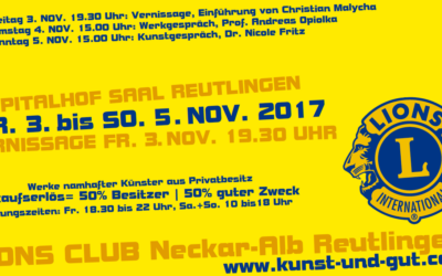 KUNST UND GUT 2017 Flyer zum Download