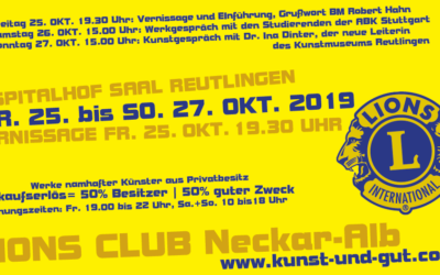 Flyer KUNST UND GUT 2019 zum Download