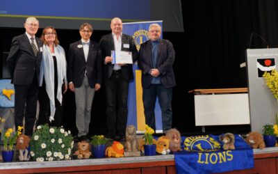 Lions Club Neckar-Alb gewinnt 2. Preis beim „Silbernen Löwen“ mit KUNST UND GUT